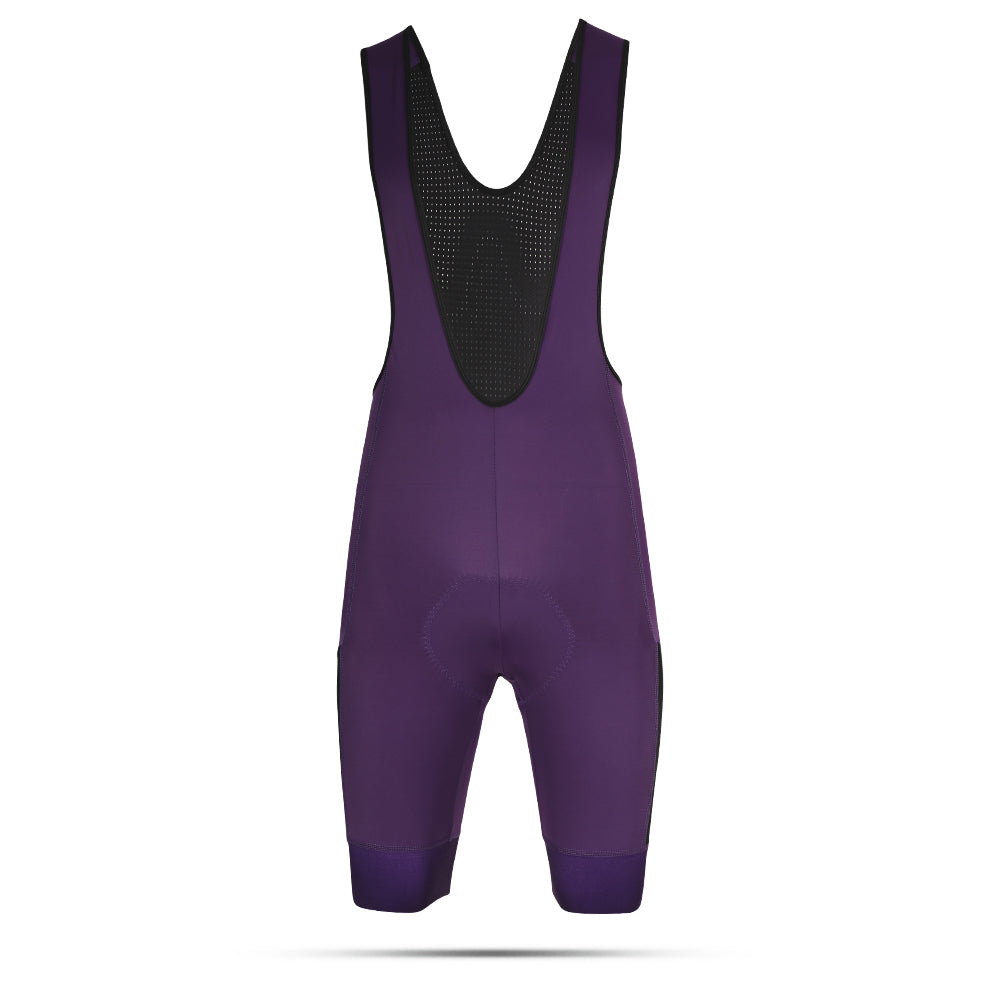 Pantaloncini cargo viola da ciclismo – Scomparti funzionali con fondello in grafene K10 | Nomad Vélo