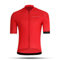 Maglia da ciclismo vermiglio arancione brillante – Vestibilità aerodinamica per gli allenamenti estivi | Nomad Vélo