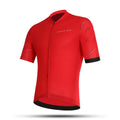 Maglia da ciclismo vermiglio arancione brillante – Vestibilità aerodinamica per gli allenamenti estivi | Nomad Vélo