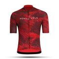 Maglia da ciclismo Vinous rosso scuro – Vestibilità professionale per le corse su strada ad alte prestazioni | Nomad Vélo