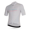 Maglia da ciclismo White League – Vestibilità aerodinamica performante per strada e gare | Nomad Vélo