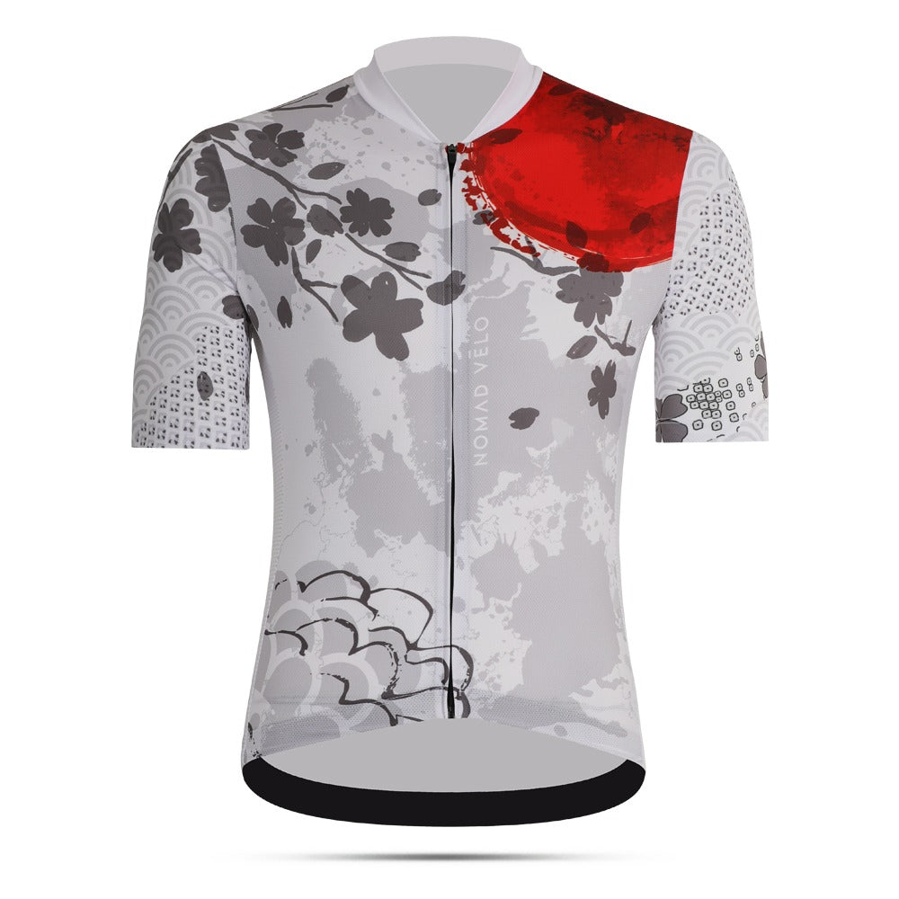Maglia da ciclismo a righe Tiger – Vestibilità professionale con design audace per prestazioni su strada | Nomad Vélo