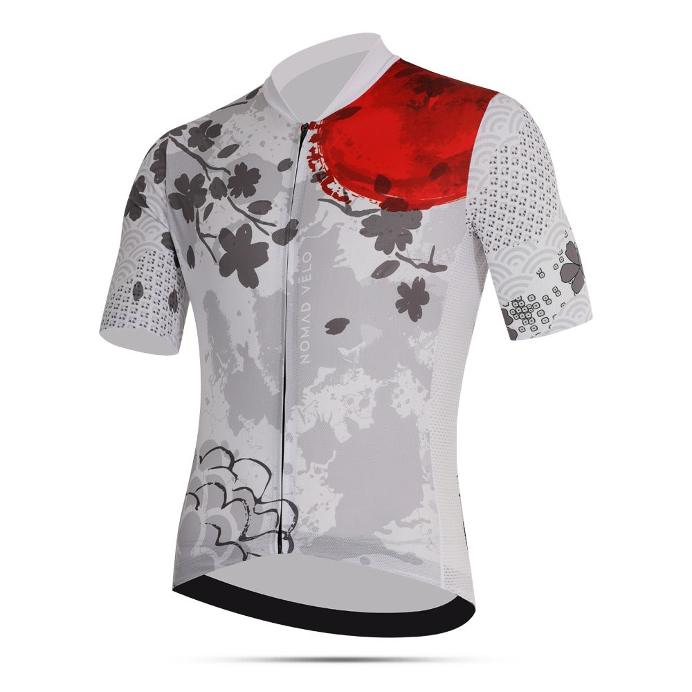 Maglia da ciclismo a righe Tiger – Vestibilità professionale con design audace per prestazioni su strada | Nomad Vélo
