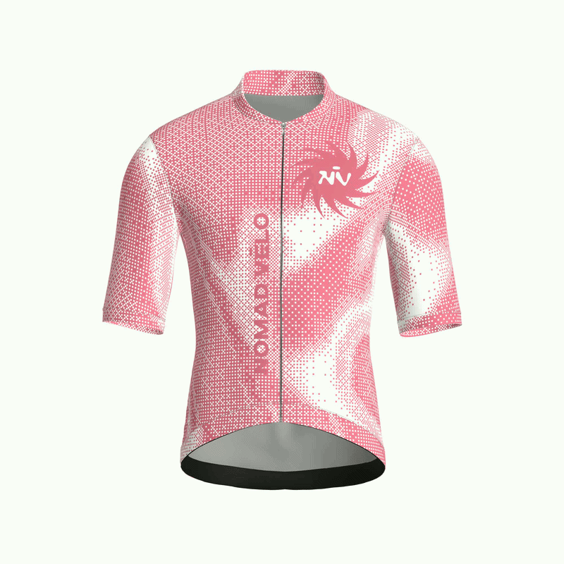 Maglia manica corta Croma rosa | Nomad Velo