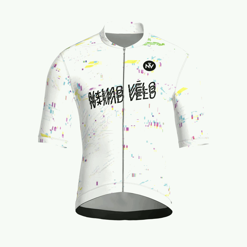 Maglia Speed White a maniche corte | Nomad Vélo