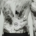 Maglia da ciclismo a maniche lunghe Obsidian – Aero Fit termica nera dal design elegante per l'inverno | Nomad Vélo