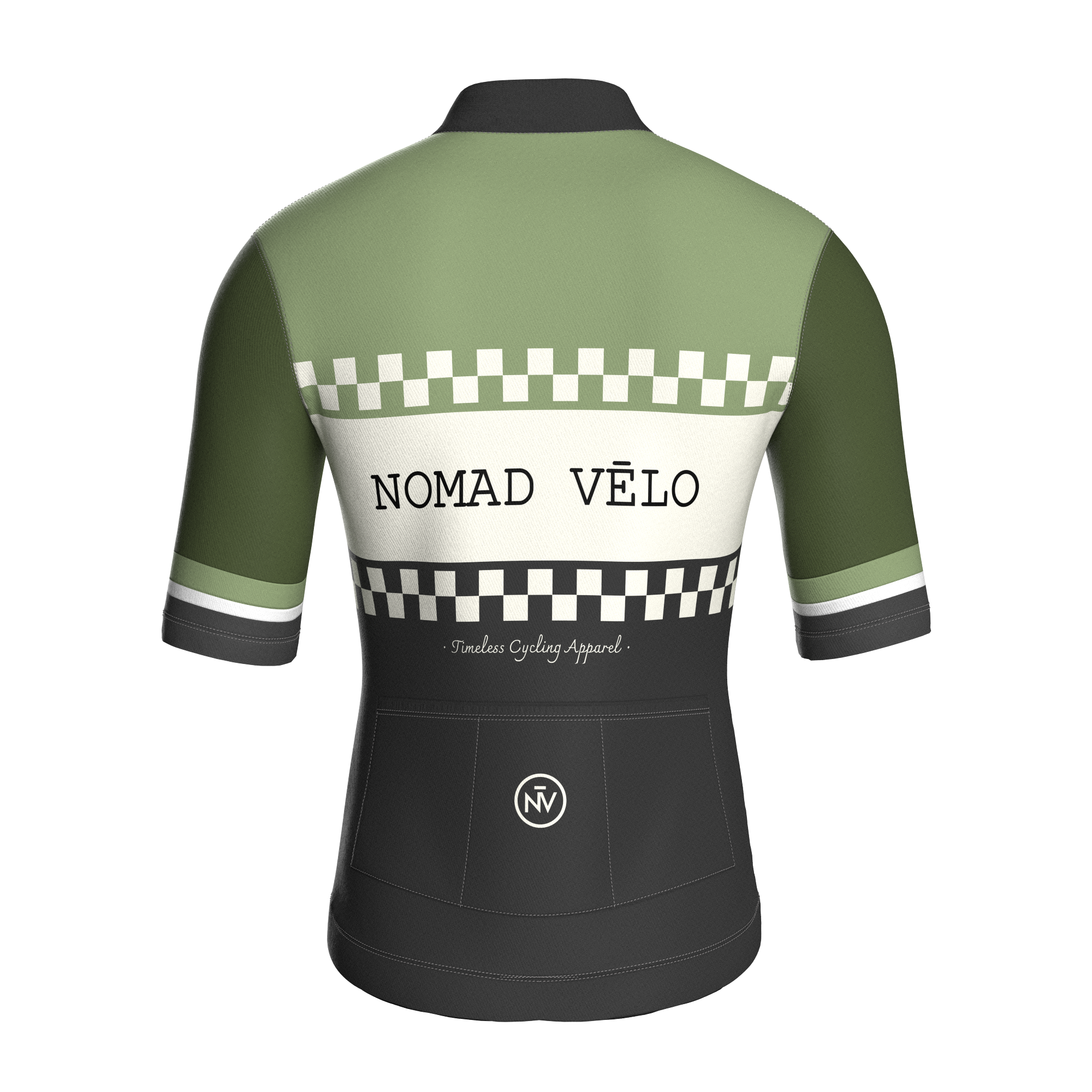 Maglia a maniche corte Classic Forest | Nomad Vélo