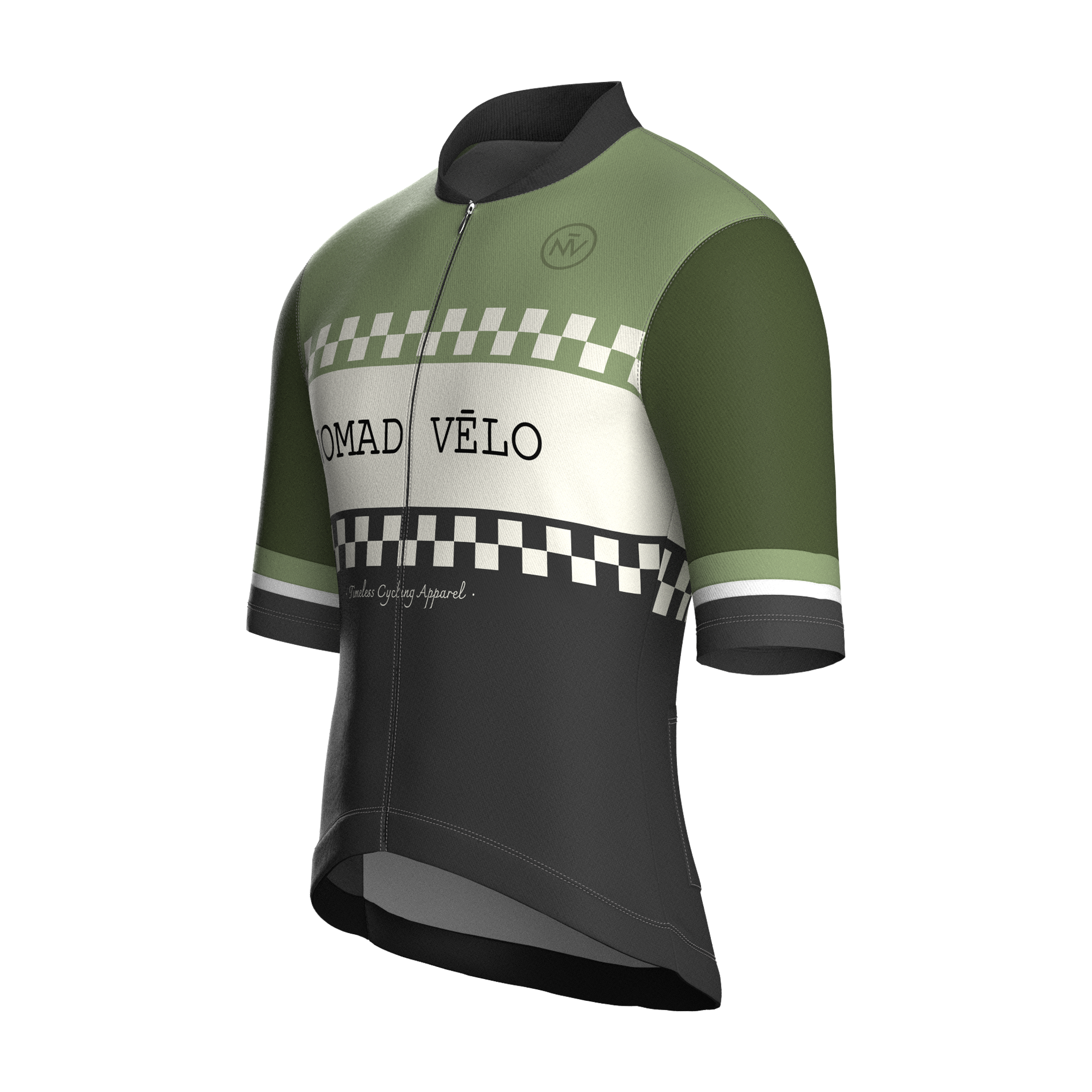 Maglia a maniche corte Classic Forest | Nomad Vélo