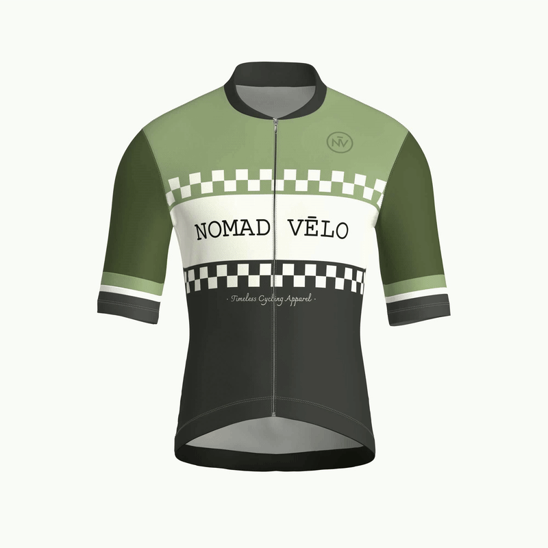 Maglia a maniche corte Classic Forest | Nomad Vélo