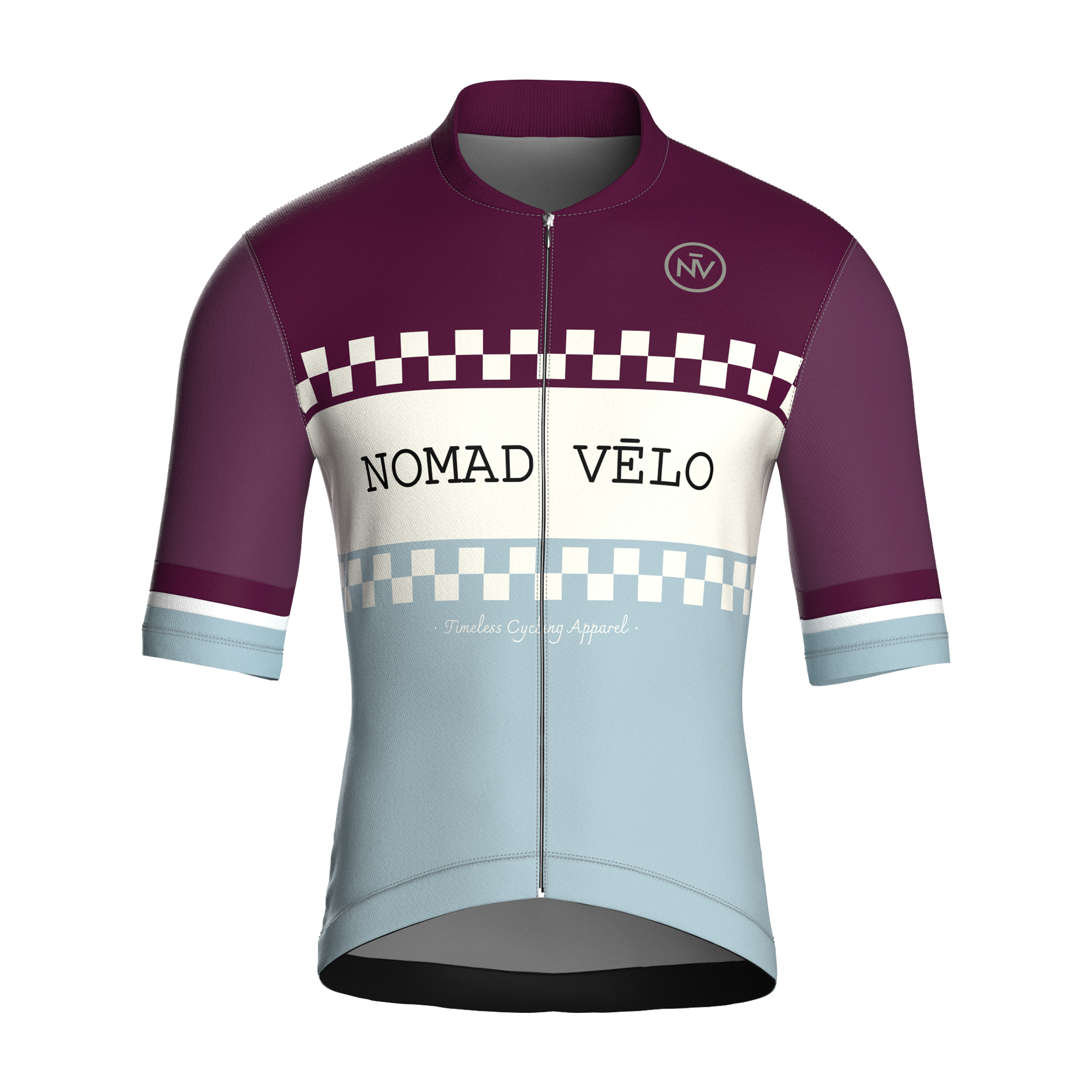 Maglia classica a maniche corte Turq | Nomade Velo