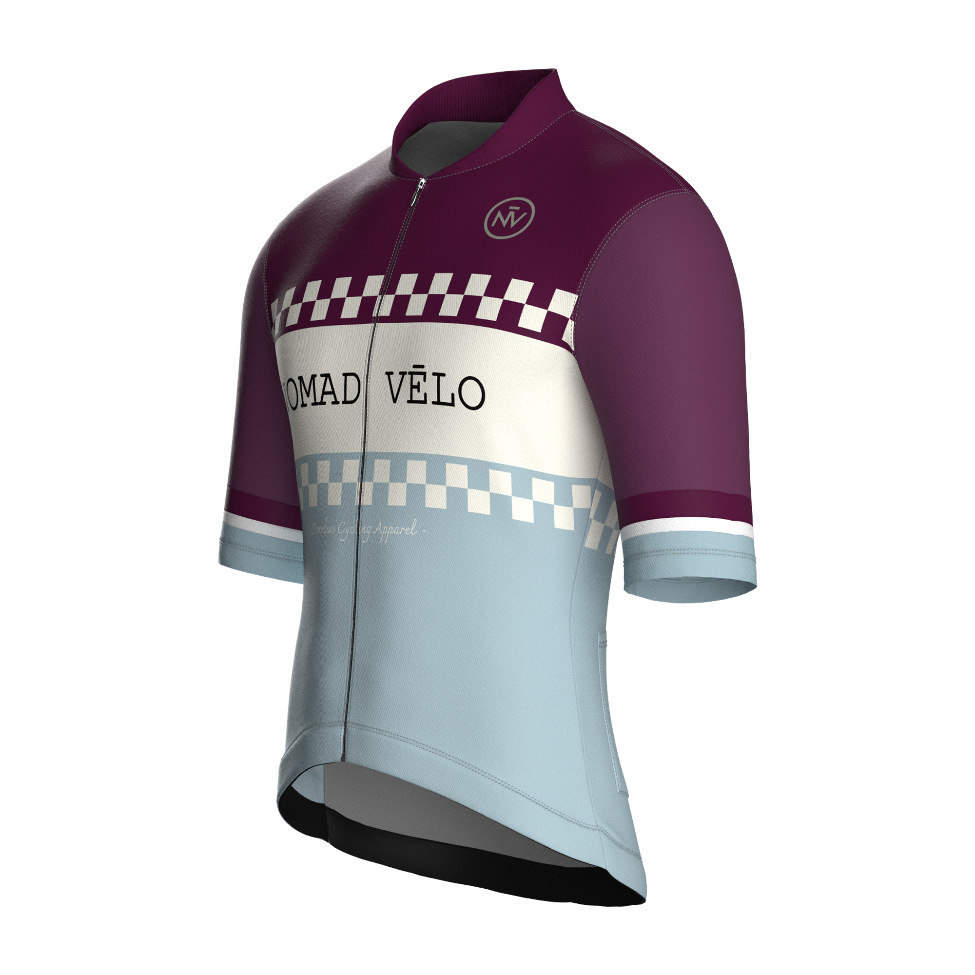 Maglia classica a maniche corte Turq | Nomad Velo