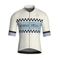 Maglia classica bianca a maniche corte | Nomad Vélo