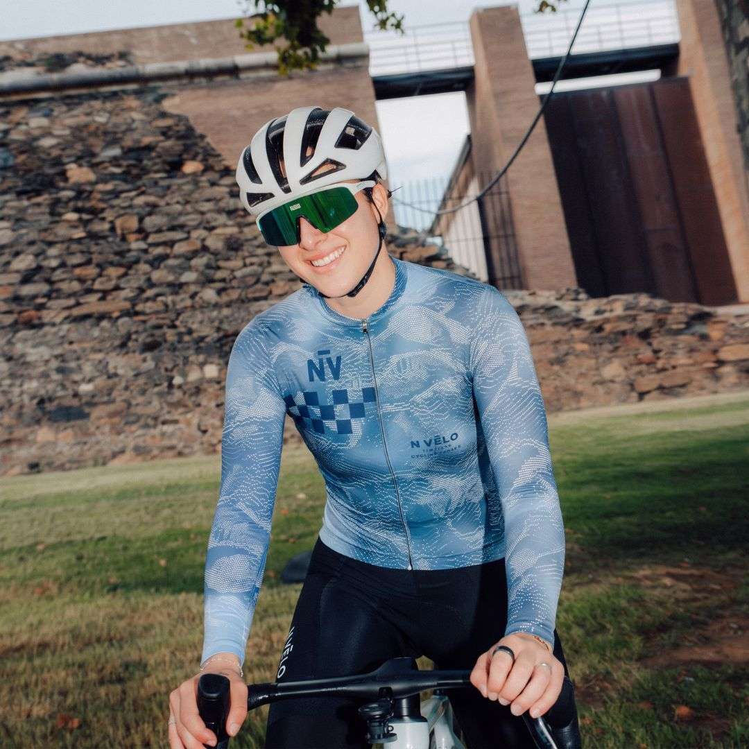 Maglia a maniche lunghe Race Glacier