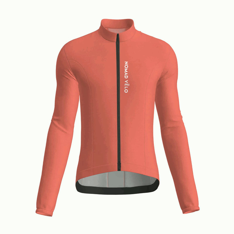 Giacca da ciclismo antivento Orange Nomad