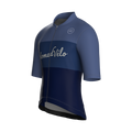 Maglia manica corta blu scuro minimal | Nomad Velo