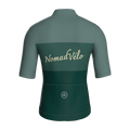 Maglia a maniche corte verde minimal | Nomad Vélo