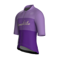 Maglia manica corta viola minimal | Nomad Velo