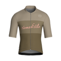 Maglia manica corta minimal kaki | Nomad Velo