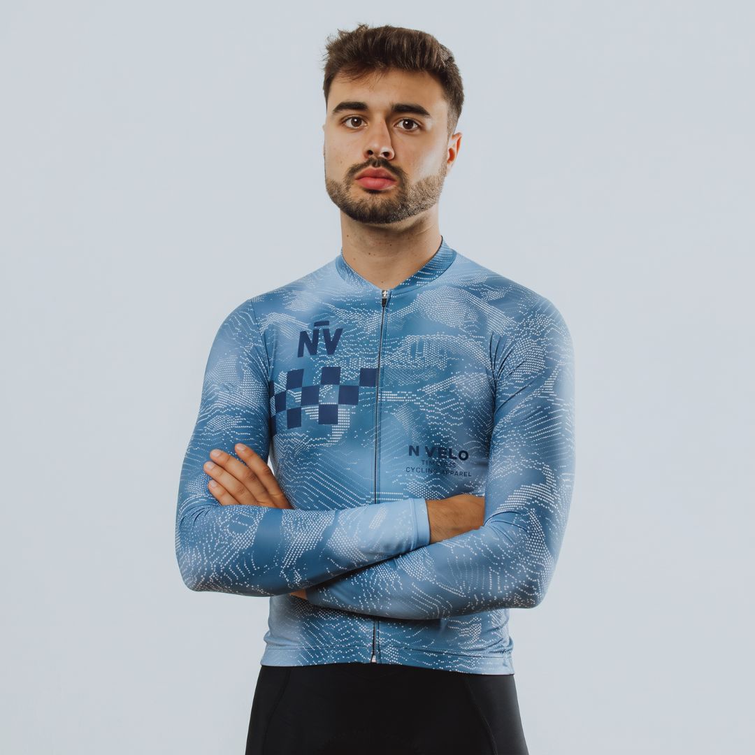 Maglia a maniche lunghe Race Glacier