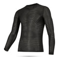 Intimo termico nero a maniche lunghe traspirante per ciclismo | Nomad Vélo