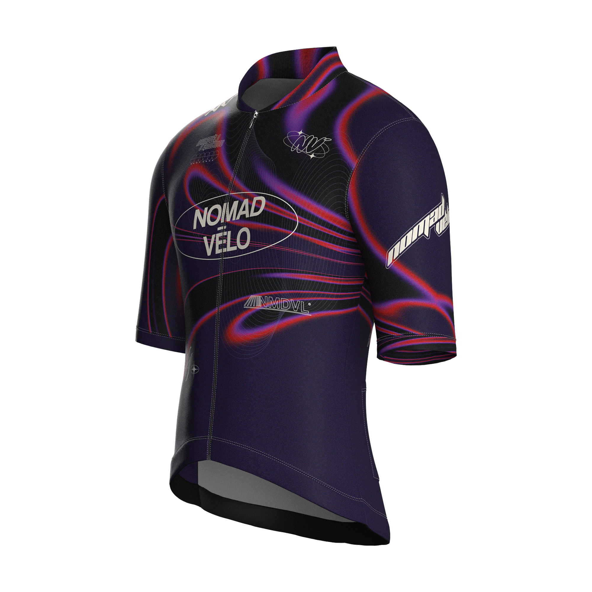 Maglia a maniche corte Futurist Blur | Nomad Vélo