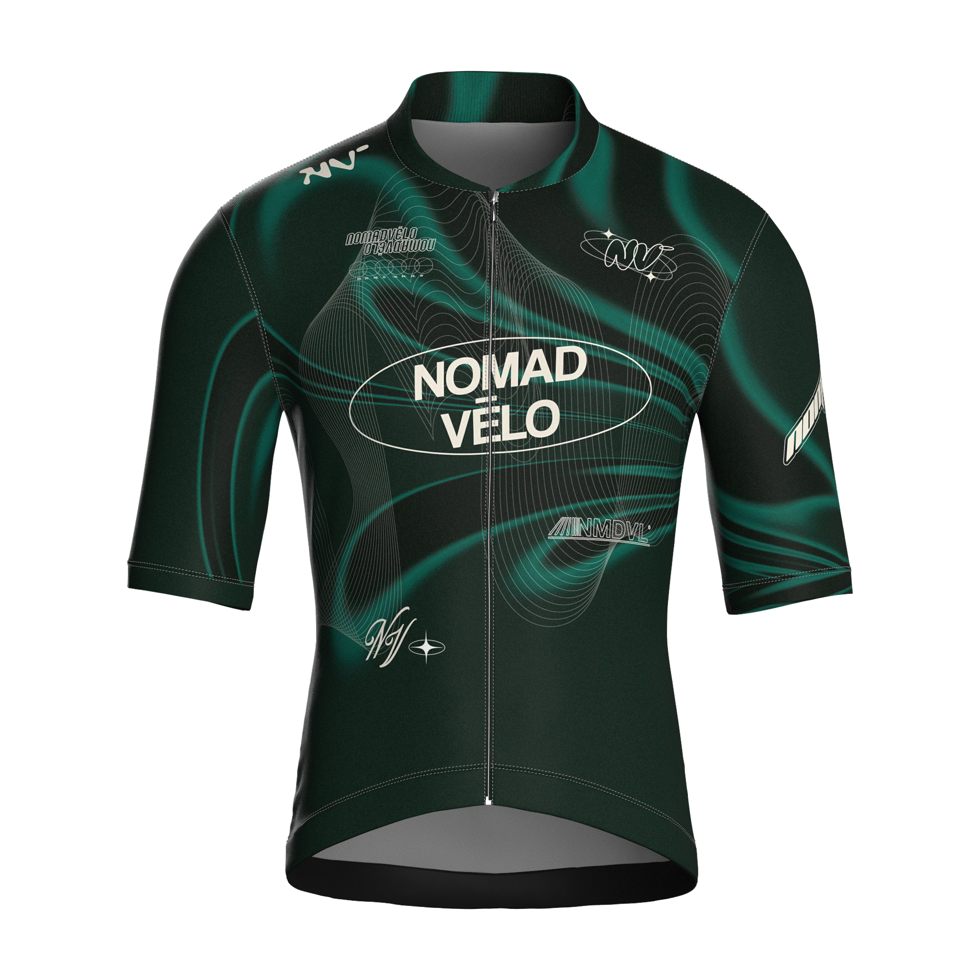 Maglia a maniche corte Futurist Dark | Nomad Vélo