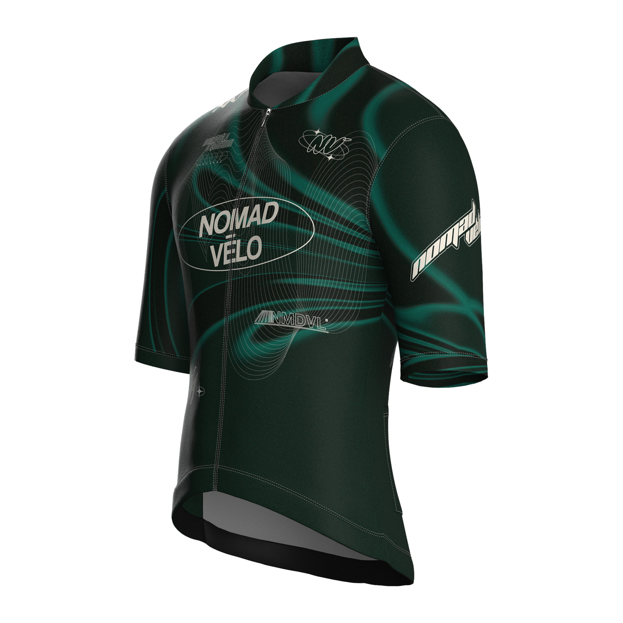 Maglia a maniche corte Futurist Dark | Nomad Vélo