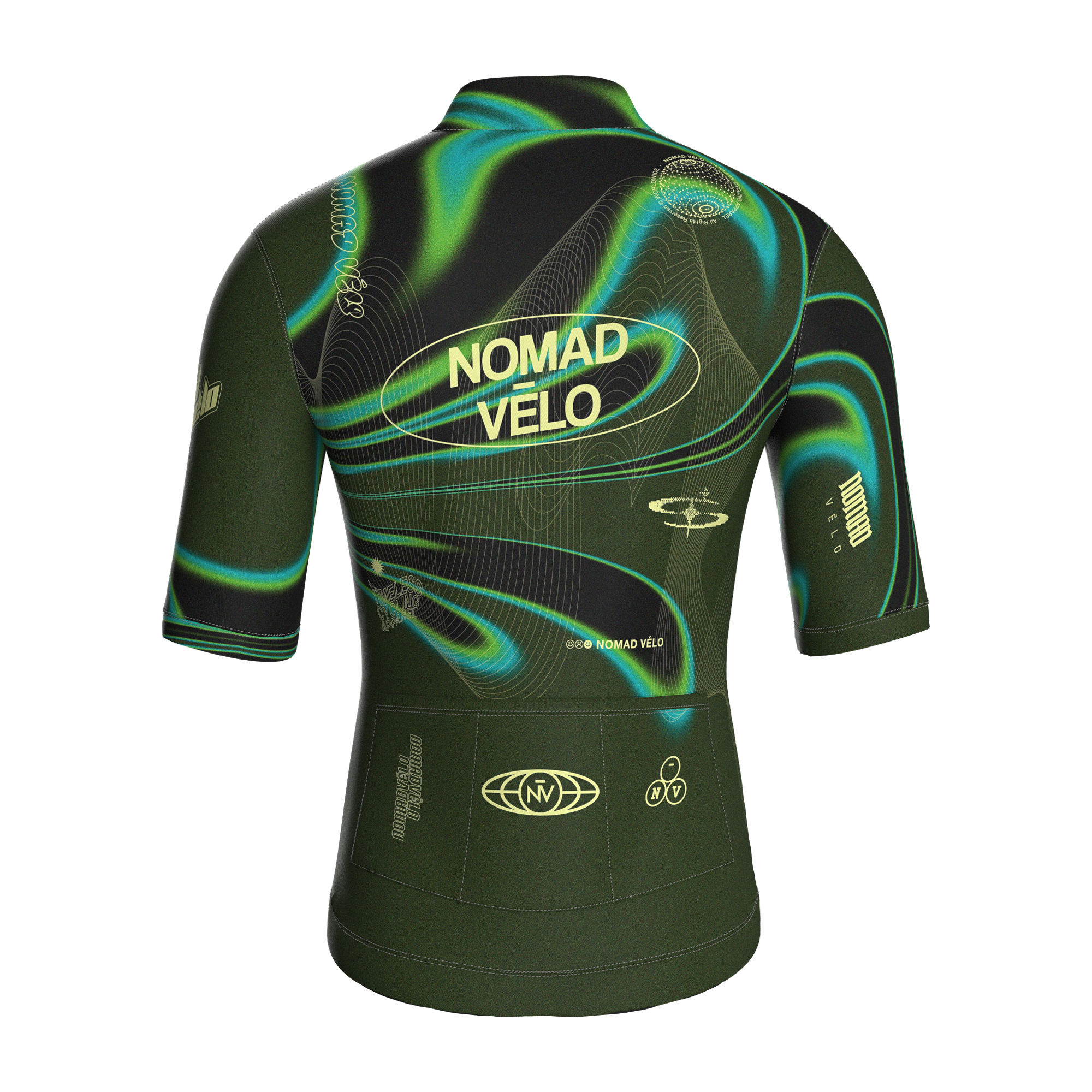 Maglia a maniche corte Futurist Bottle | Nomad Vélo