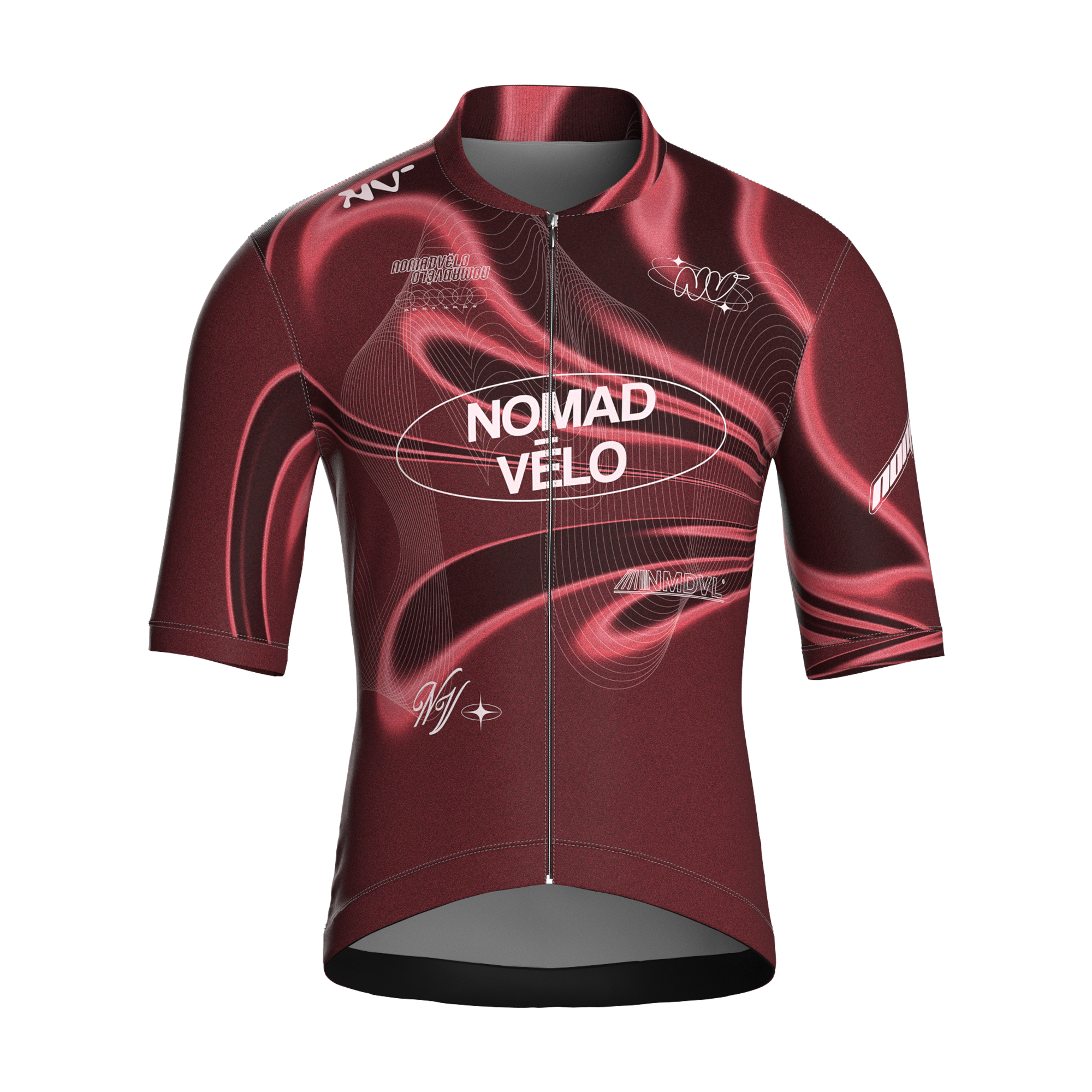 Maglia a maniche corte futurista Burg | Nomade Velo