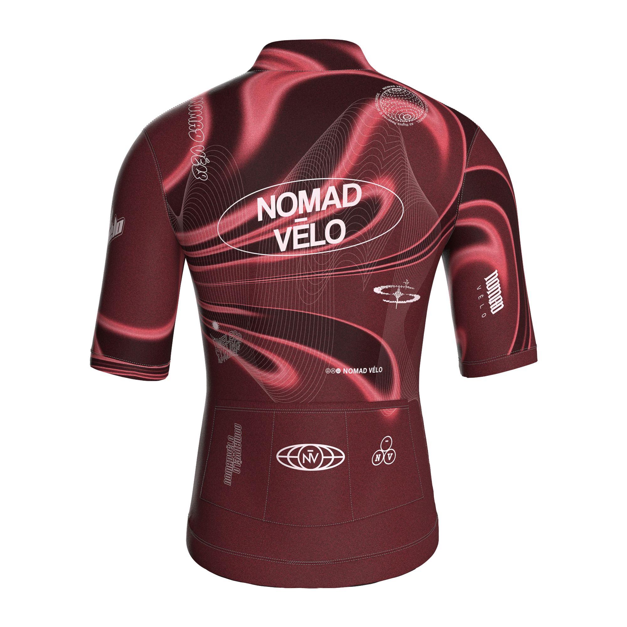 Maglia a maniche corte futurista Burg | Nomad Velo
