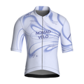 Maglia a maniche corte bianca Futurist | Nomad Vélo