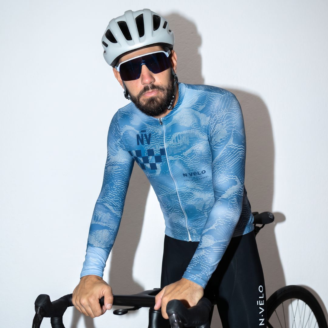Maglia a maniche lunghe Race Glacier