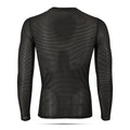 Intimo termico nero a maniche lunghe traspirante per ciclismo | Nomad Vélo