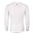 Base Layer bianco – Maglia a maniche lunghe traspirante, vestibilità slim da gara | Nomad Vélo
