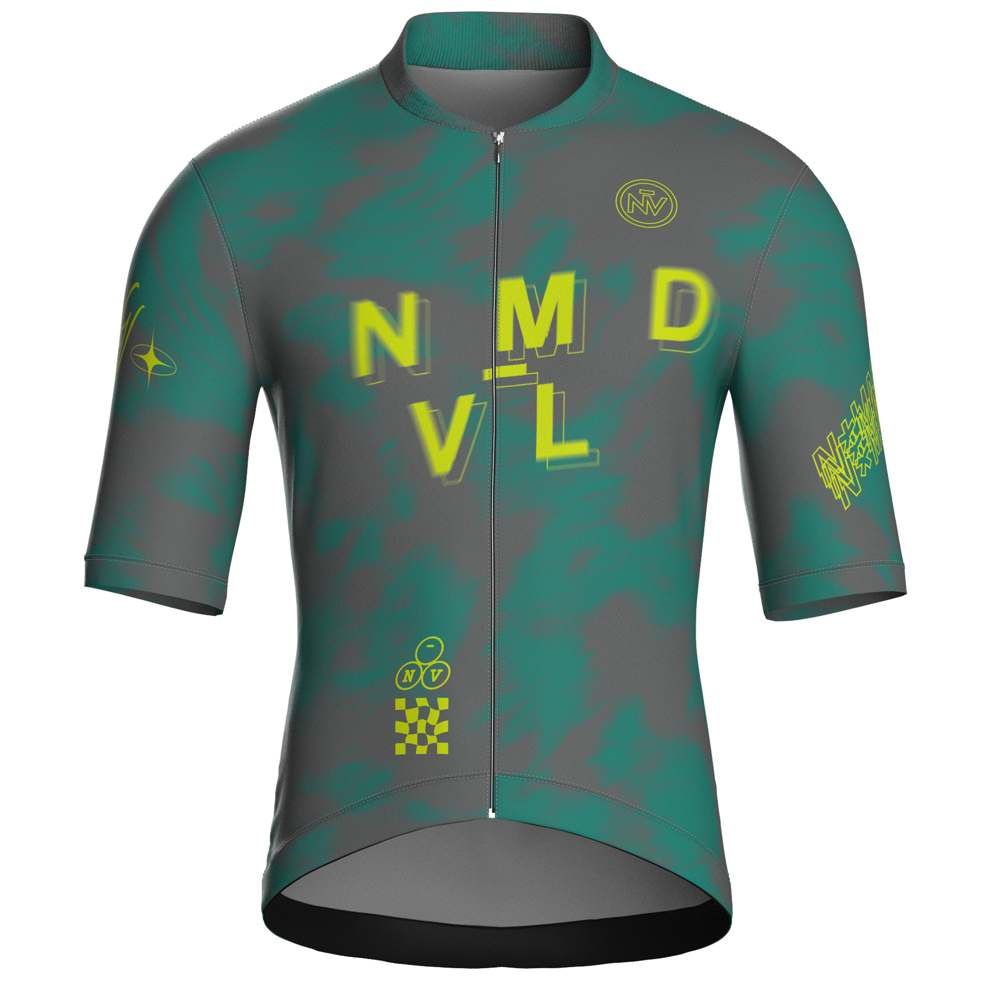 Maglia manica corta muschio boreale | Nomade Velo