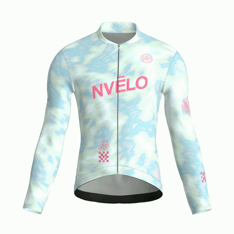Maglia a maniche lunghe menta boreale