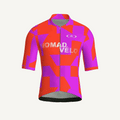 Maglia a maniche corte Vector rosa | Nomad Vélo
