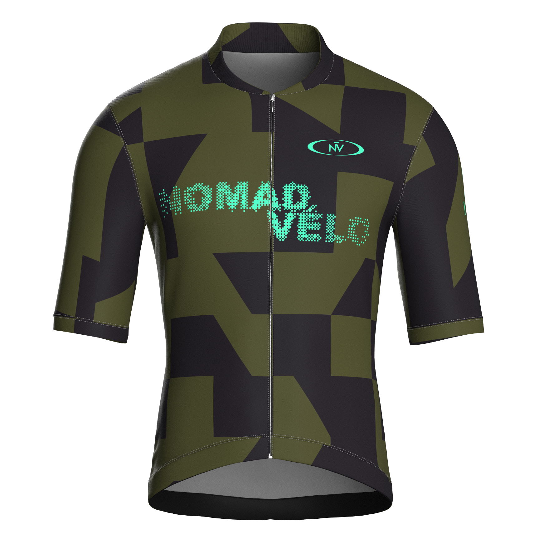 Maglia a maniche corte Vector grigia | Nomad Vélo