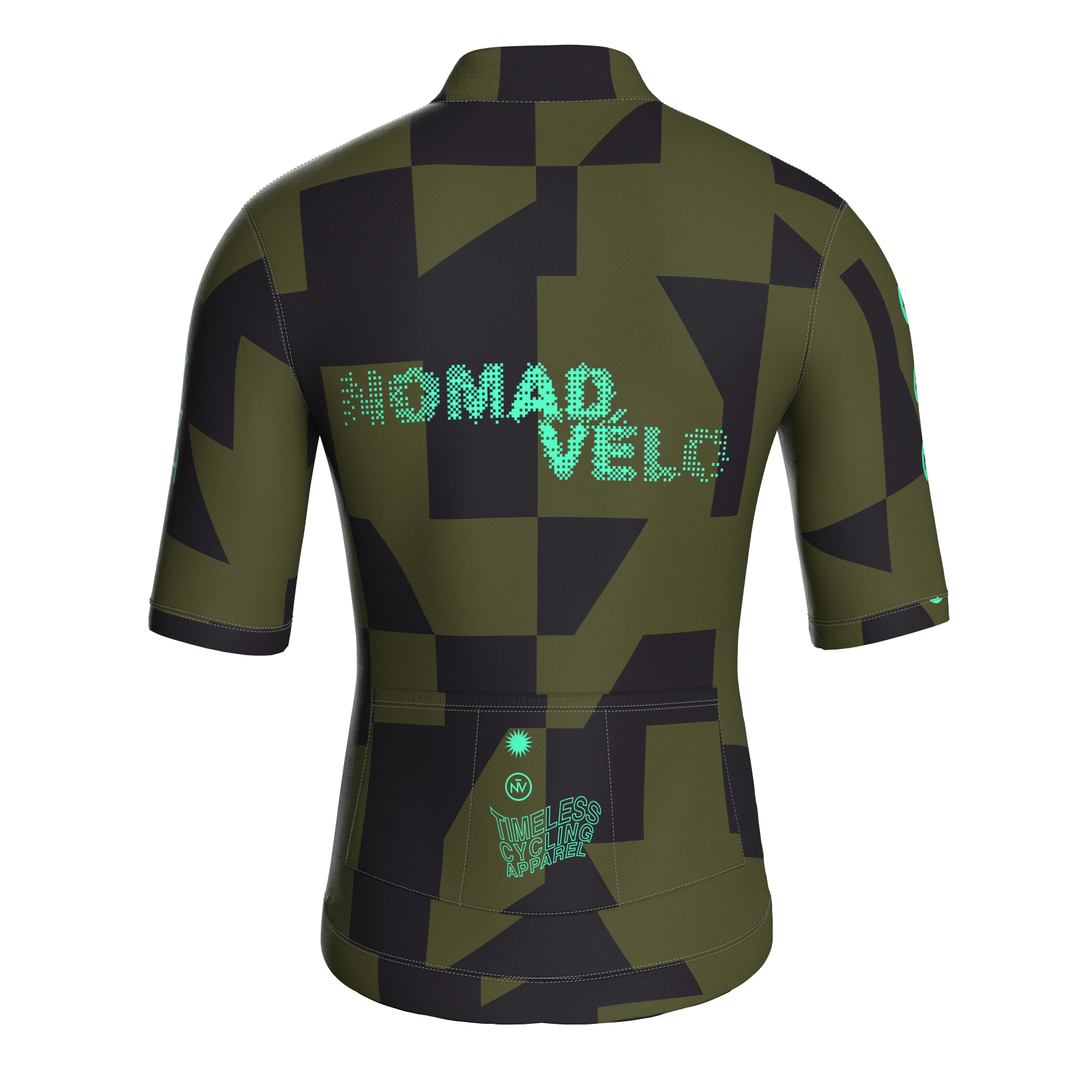Maglia a maniche corte Vector grigia | Nomad Vélo