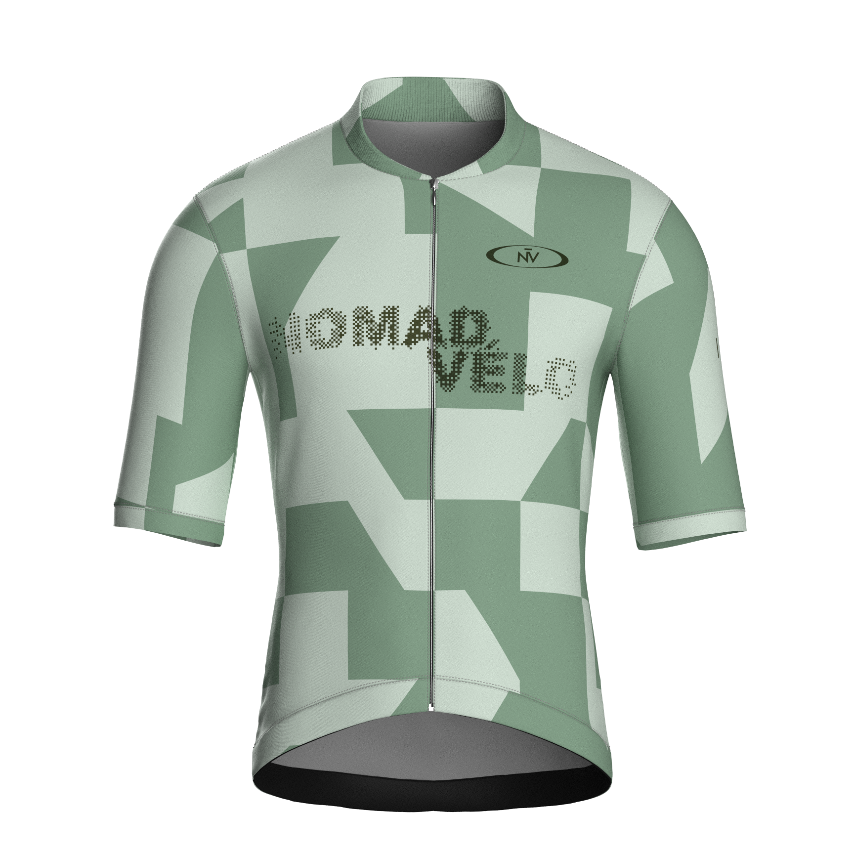 Maglia a maniche corte verde Vector | Nomad Vélo