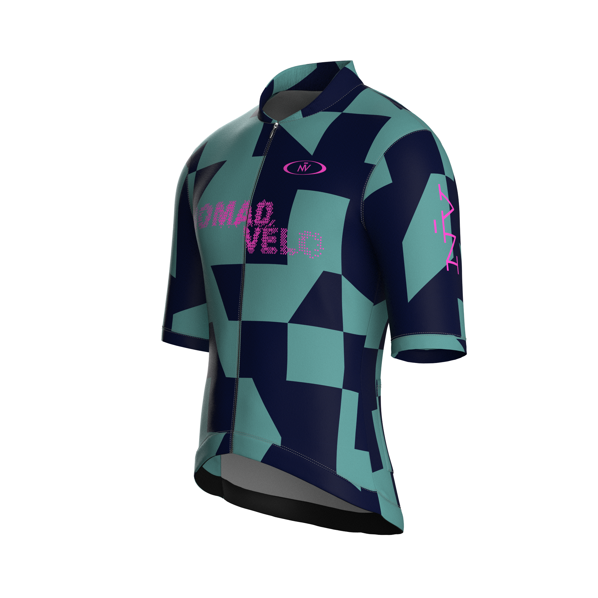 Maglia a maniche corte Vector Turq | Nomad Velo