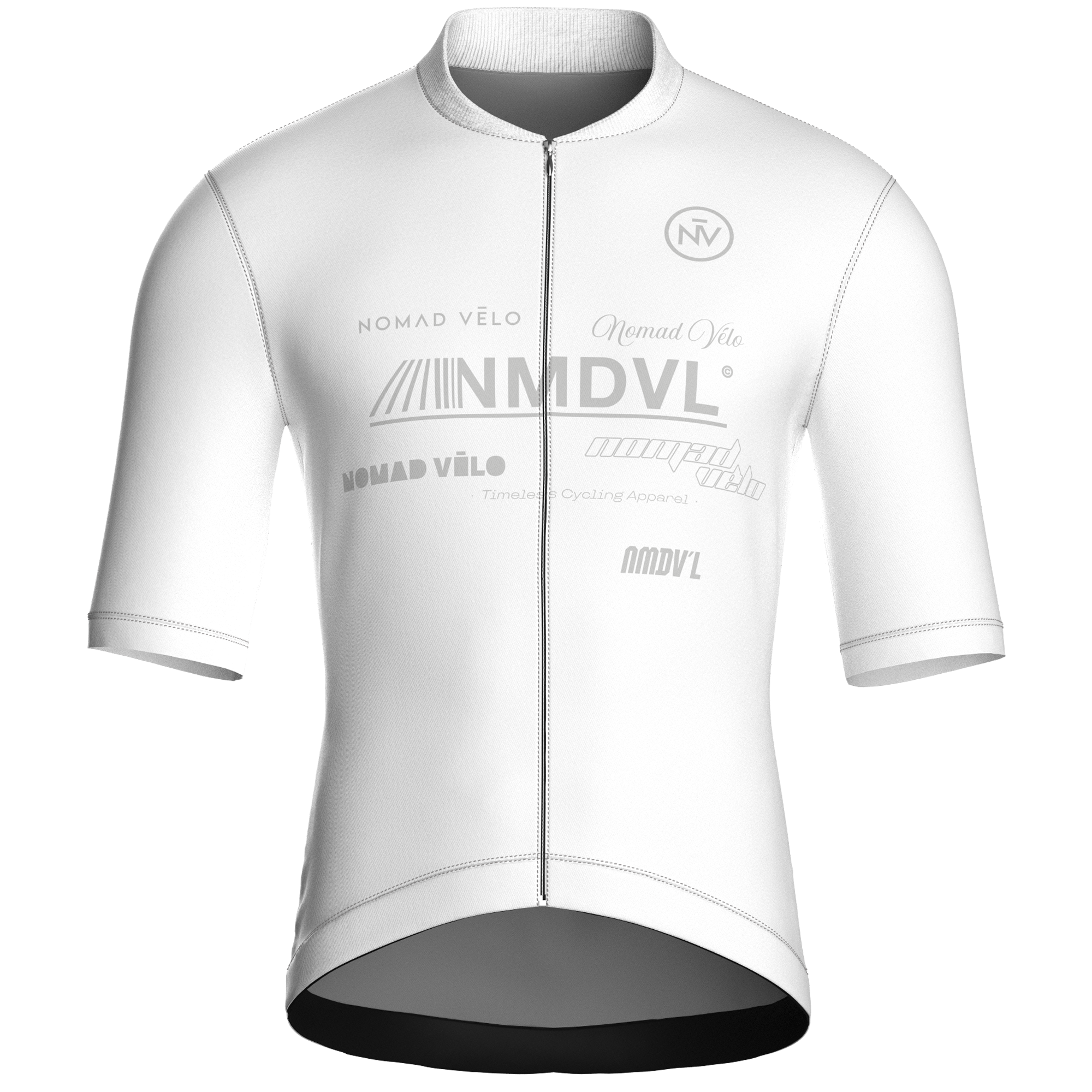 Maglia Element bianca a maniche corte | Nomad Vélo