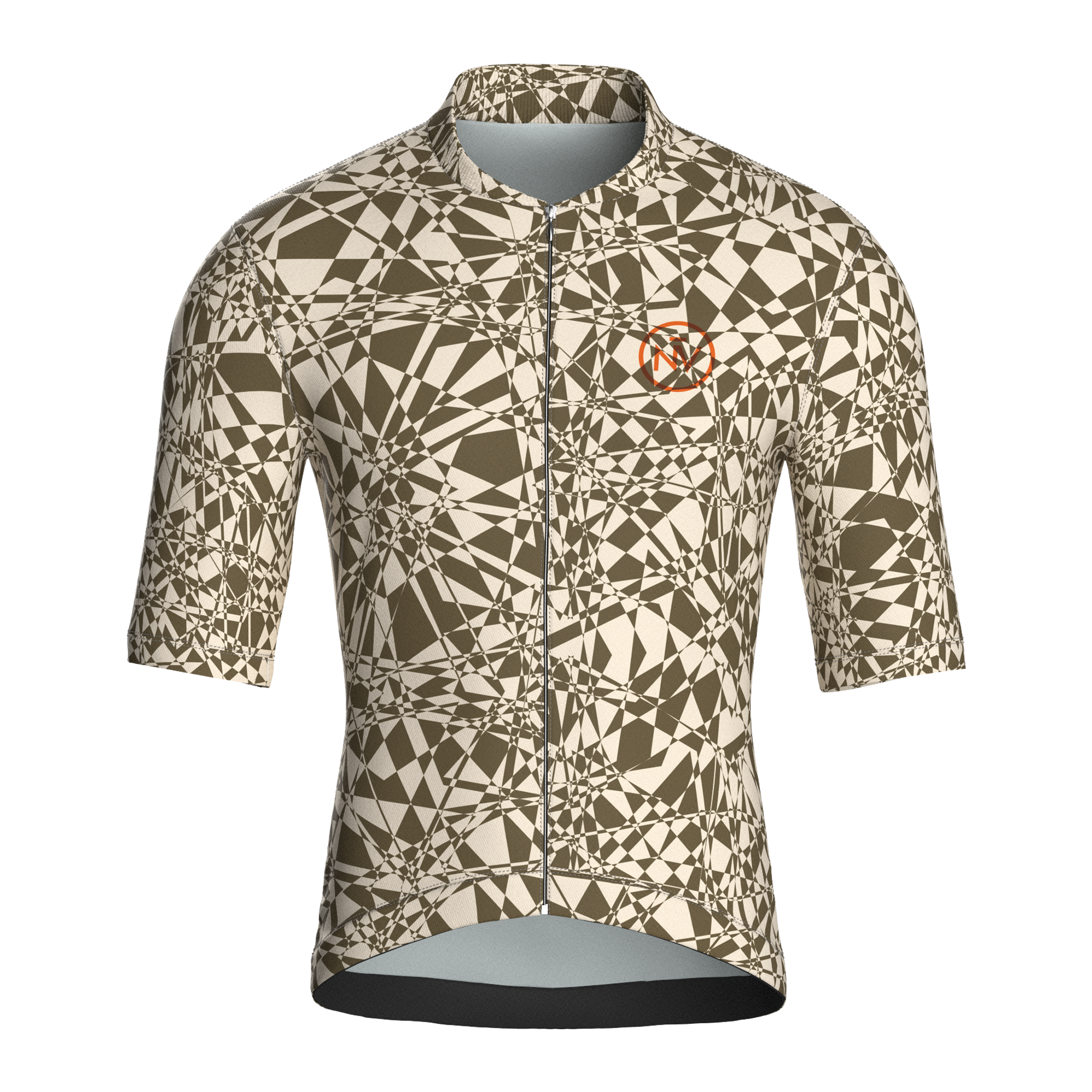 Maglia da ciclismo aerodinamica Khaki Sublime - Maglia Khaki Sublime