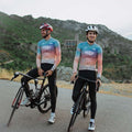 Maglia da ciclismo Lumen Opal a maniche lunghe, vestibilità da gara