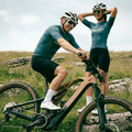 Maglia da ciclismo Aurora Slate a maniche corte