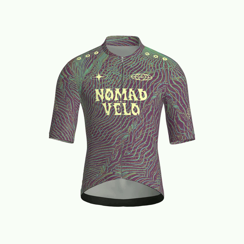 Maglia a maniche corte Coco Rainbow | Nomad Velo