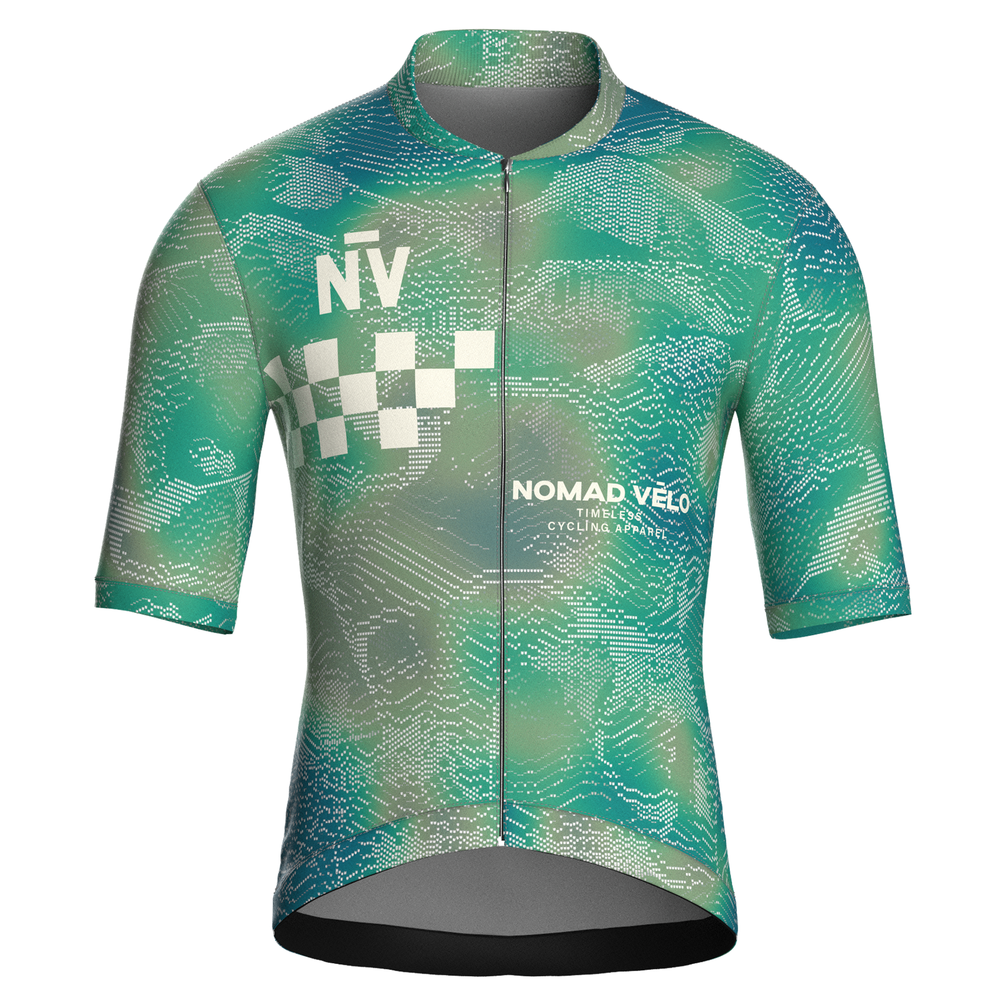 Maglia manica corta Race Verde | Nomad Velo