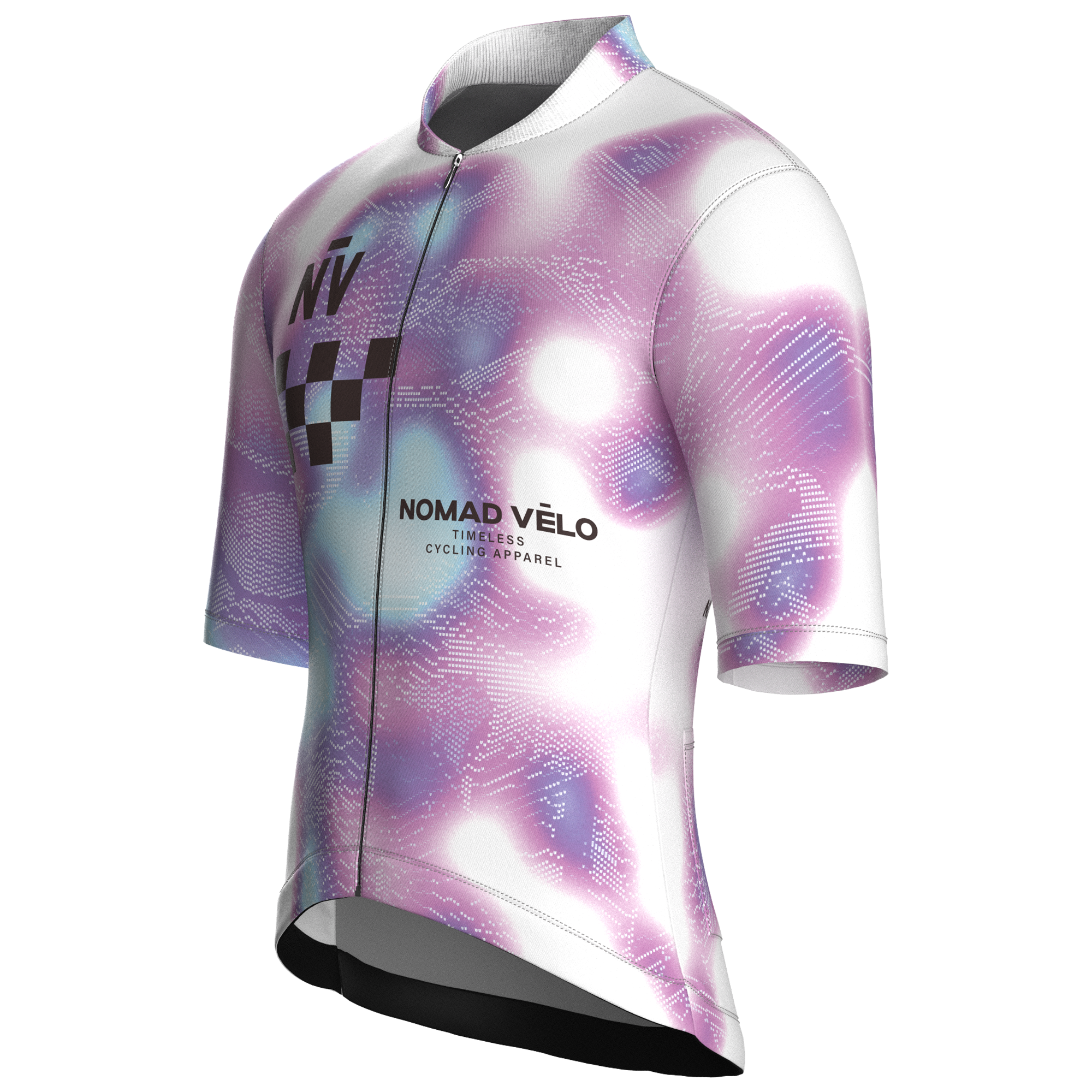 Maglia manica corta Race Lilla | Nomad Velo