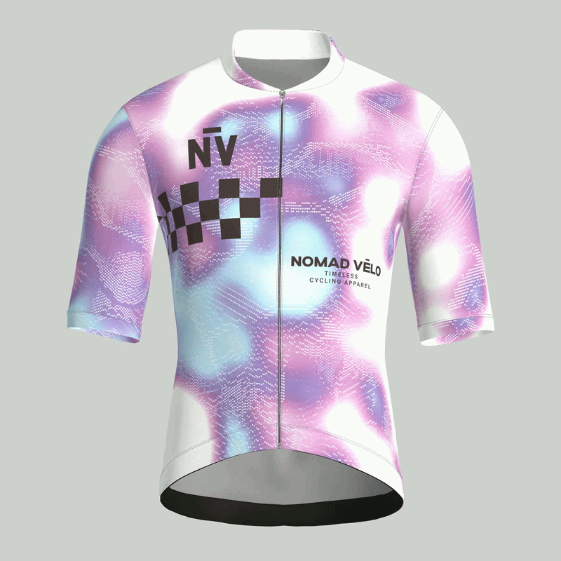 Maglia manica corta Race Lilla | Nomad Velo