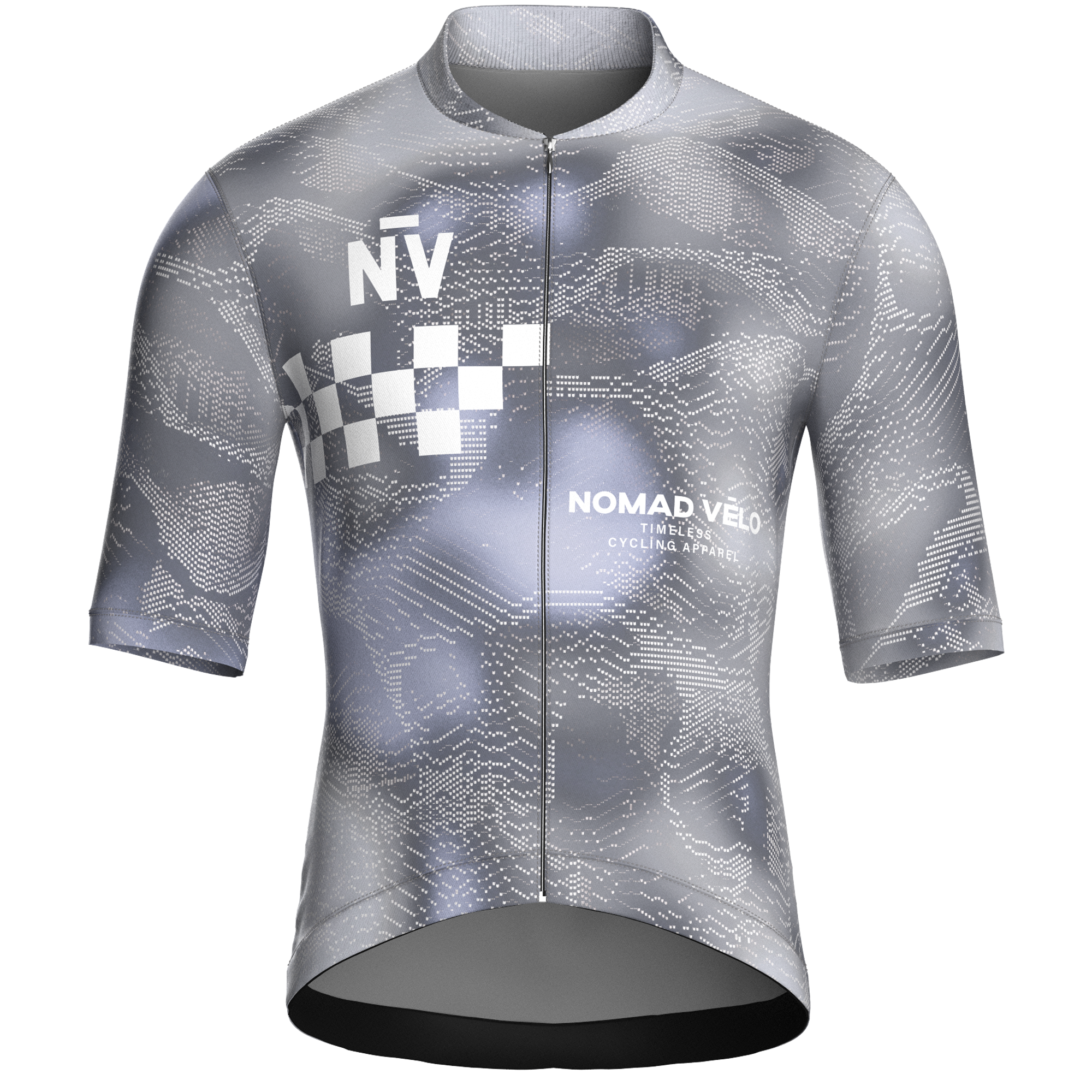 Maglia manica corta Race Argento | Nomad Velo